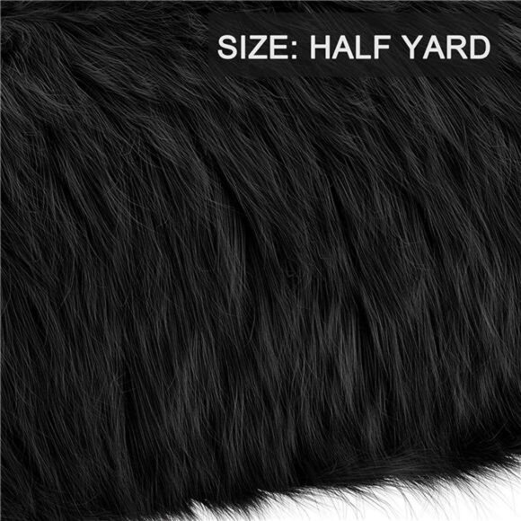 Faux Fur Fabric Craft Fur for Crafts,Gnomes,Costume,Fursuit,Decoration,60×18 - Picture 2 of 7
